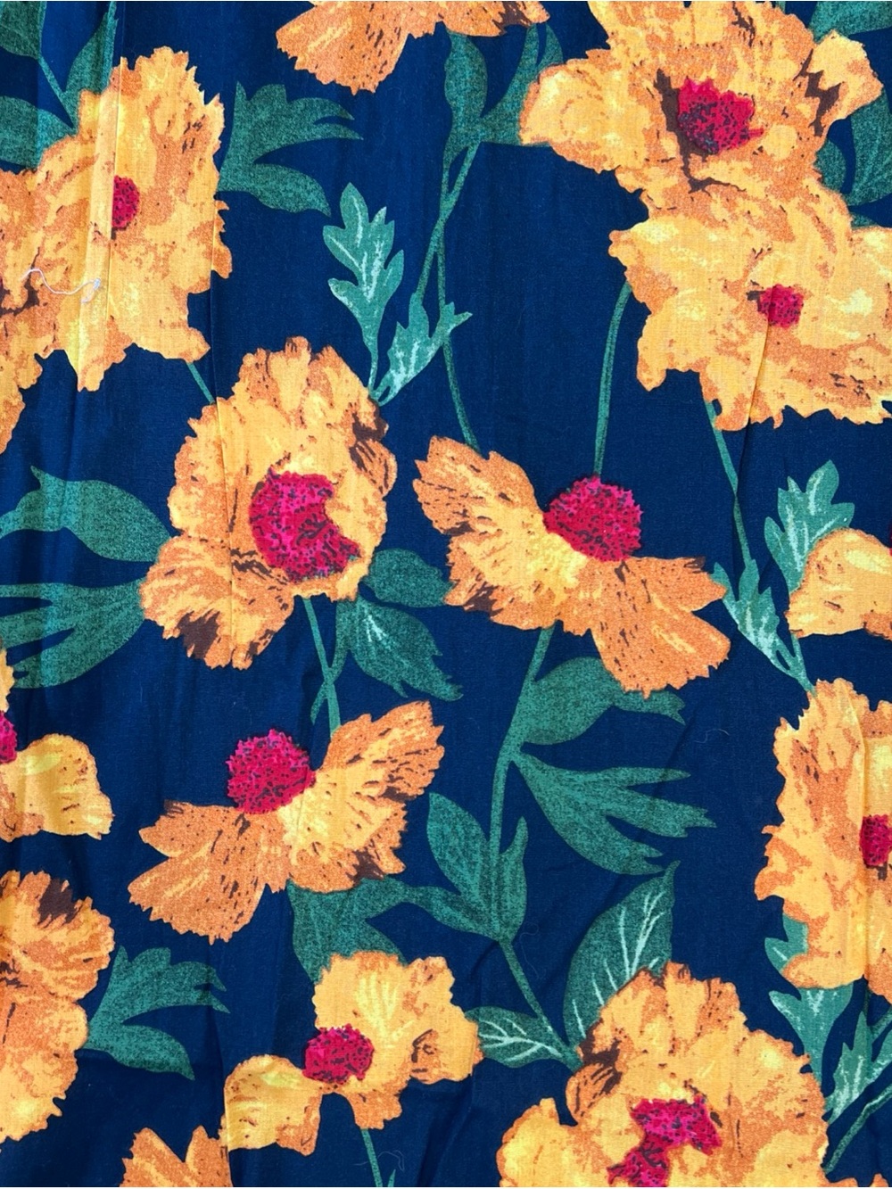 Tuckernuck Hyacinth House Navy Floral Ruffle Margot Maxi Dress Large Navy NWT - Picture 4 of 11